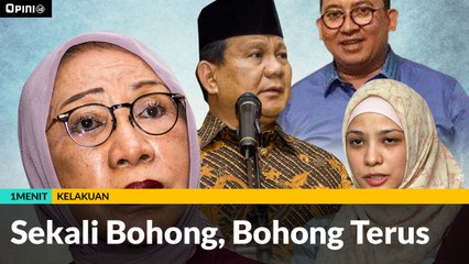 #1MENIT | Sekali Bohong Bohong Terus