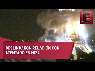 Incendio en la Torre Eiffel fue un accidente