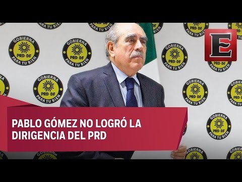 Pablo Gómez renuncia como representante del PRD ante el INE