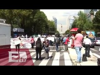 Segundo día consecutivo de movilizaciones en la CDMX en apoyo a la CNTE/ Yazmín Jalil