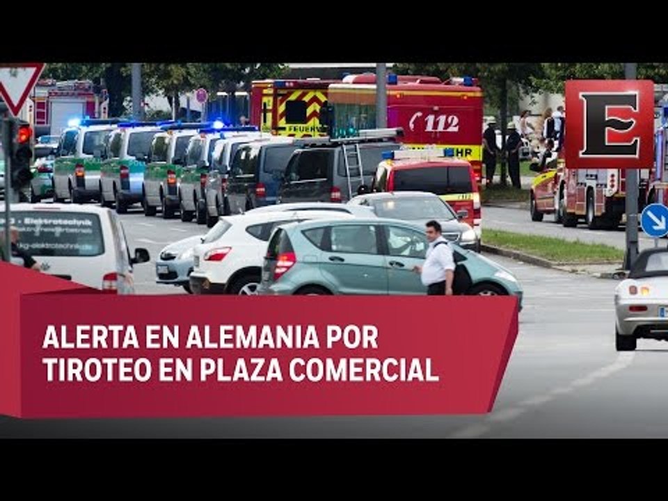 Varios heridos en Munich por tiroteo en centro comercial