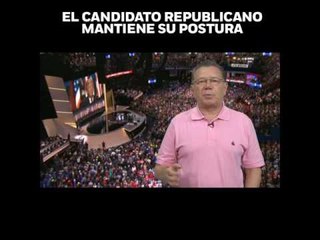 'Trump sigue siendo el mismo', en opinión de Jorge Fernández