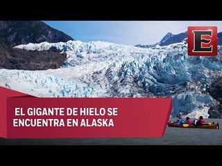 Impresionantes cuevas de hielo del Glaciar Mendehall