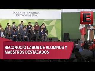 EPN reitera implementación de la reforma educativa