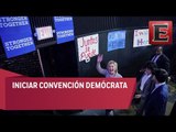 EU: Iniciar convención demócrata