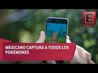 Primer mexicano en terminar el Pokémon Go