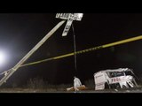 Accidente de tren en Nuevo León deja 21 muertos