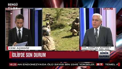 GÜNÜN RAPORU 4 EKİM 2018 KONUK-CÜNEYT KÜSMEZ