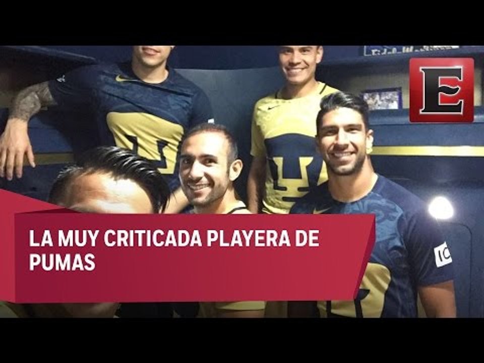 Esta es la nueva y muy criticada playera de Pumas