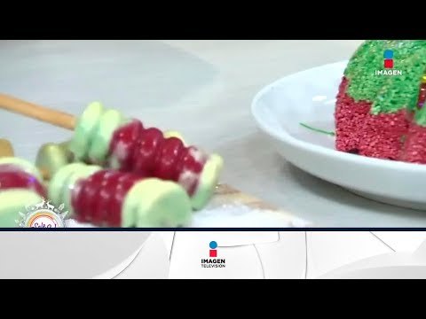 ¡Postres para el alma en Navidad!, ¡paletas de chocolate con amaranto! | Sale el Sol