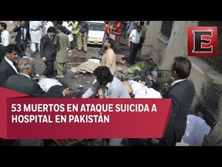 Más de 50 muertos por ataque suicida en Pakistán