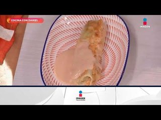 Aprende a cocinar unas deliciosas Crepas con crema de chipotle | Sale el Sol