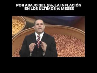 'Durante los últimos meses, la inflación se ubica por abajo del 3%', en opinión de David Páramo