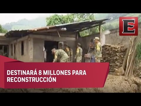 Sedesol anuncia acciones de apoyo a damnificados en Puebla