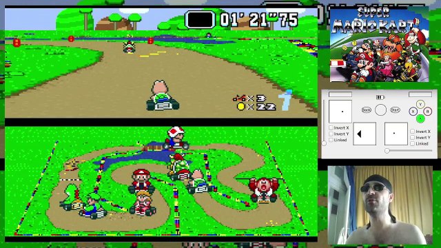 Super Mario Kart - Super Nintendo - Mushroom Cup - 100cc