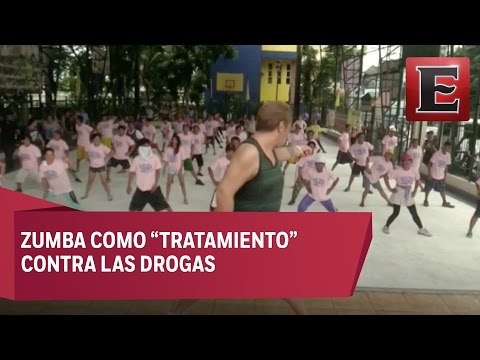Filipinas combate drogadicción con clases de zumba