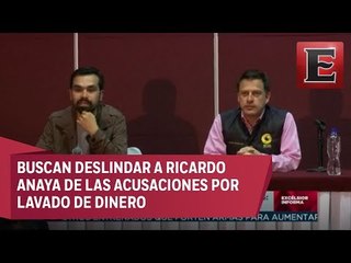 Conferencia de prensa sobre acusaciones contra Ricardo Anaya