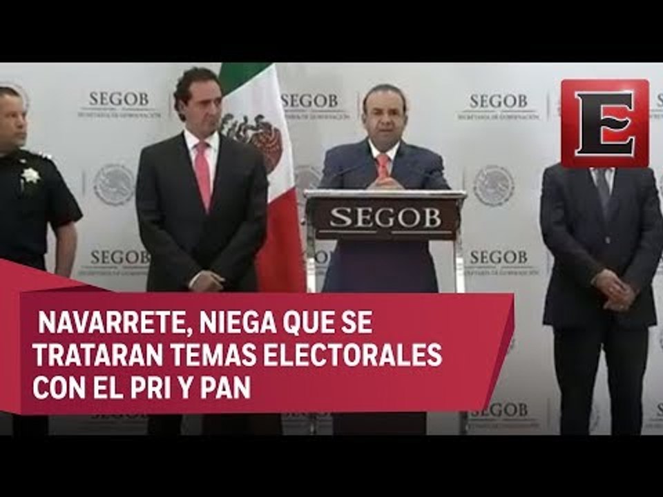 No tenemos las manos metidas en el proceso electoral: Navarrete Prida