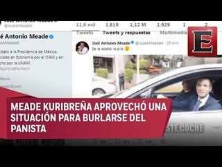 Meade y Anaya se trolean en Twitter