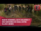 Abandonan a 27 migrantes centroamericanos en San luis Potosí