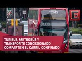 Reporte vial: Recorrido en nuevas unidades del Metrobús linea 7
