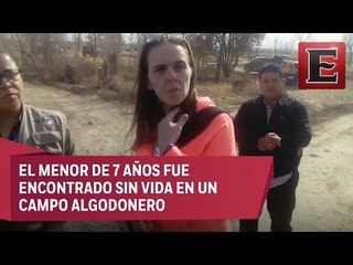 Entregan cuerpo de niño autista desaparecido en Chihuahua a su madre