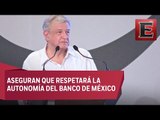 López Obrador promete  a banqueros no afectarlos