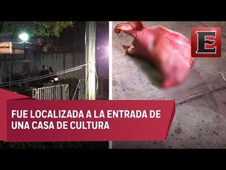 Hallazgo de una cabeza de puerco provoca movilización en Iztapalapa
