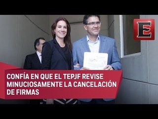 Ríos Piter impugna rechazo del INE a su candidatura independiente