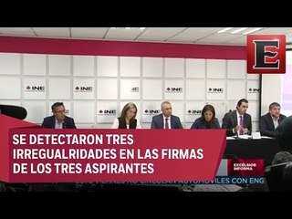 Detalles de la conferencia de prensa del INE