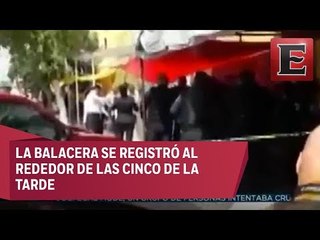 Confirman tres muertos tras balacera en Tepito