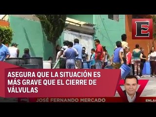 José Mercado habla sobre la denuncia por el cierre de válvulas de agua