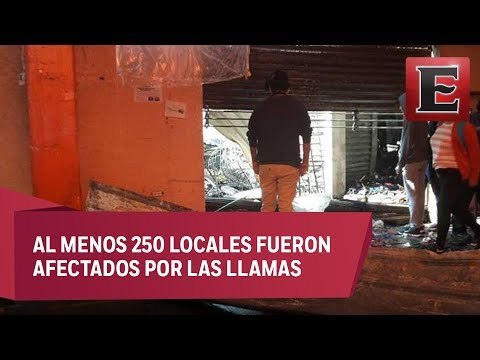 Locatarios del mercado Hidalgo demandan ayuda tras incendio
