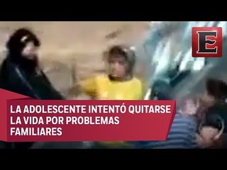 Logran evitar suicidio de una chica de un puente de Álvaro Obregón