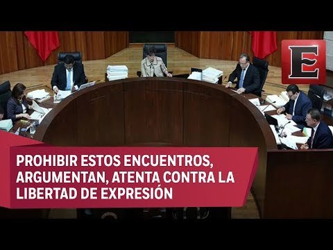 TEPJF avala debates de candidatos en periodo de intercampañas