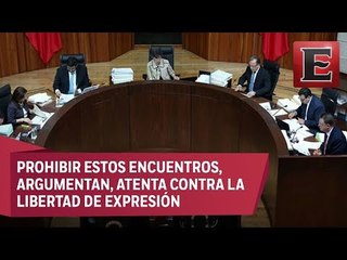 TEPJF avala debates de candidatos en periodo de intercampañas