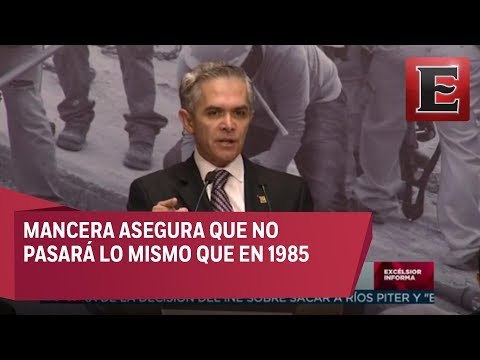 Gobierno capitalino informa sobre reconstrucción a seis meses del 19S