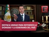 Peña Nieto a Trump: Si está frustrado, llévela a los estadounidenses, no a los mexicanos