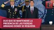 Peña Nieto entrega menciones honoríficas a las Fuerzas Armadas