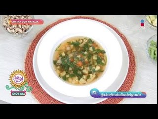 ¡Sopa de vegetales con quinoa! | Sale el Sol