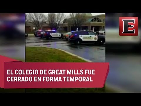 ÚLTIMA HORA: Tiroteo en escuela secundaria de Maryland deja varios heridos