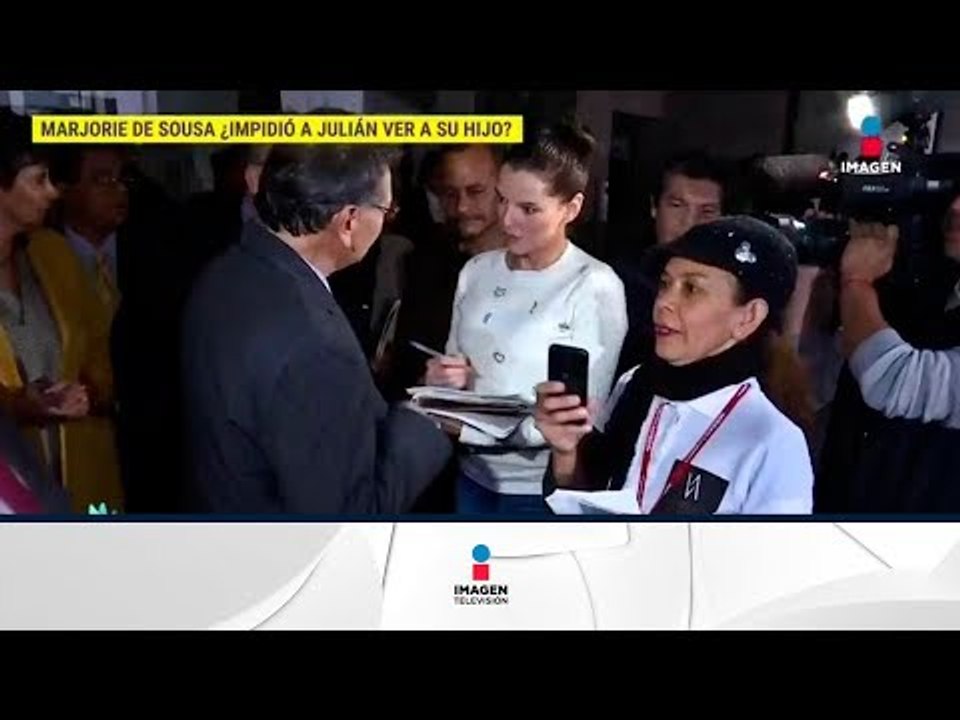 ¡Marjorie de Sousa exhibe a Julián Gil por visitas incumplidas! | De Primera Mano