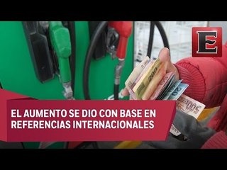 Entra en vigor aumento a precio de gasolina
