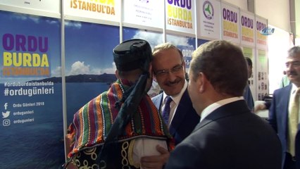 Ordu günleri tanıtım fuarı görkemli bir törenle açıldı