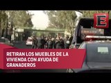 Desalojan a inquilinos de una vivienda en la colonia Morelos
