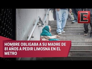 Hasta diez años de cárcel para hombre que explotaba a su madre en el Metro
