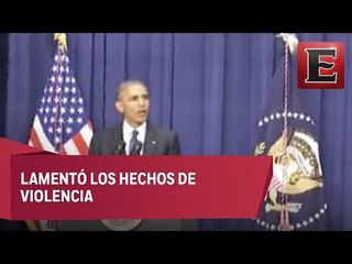 Obama se compromete a apoyar a Alemania tras tiroteos en Munich