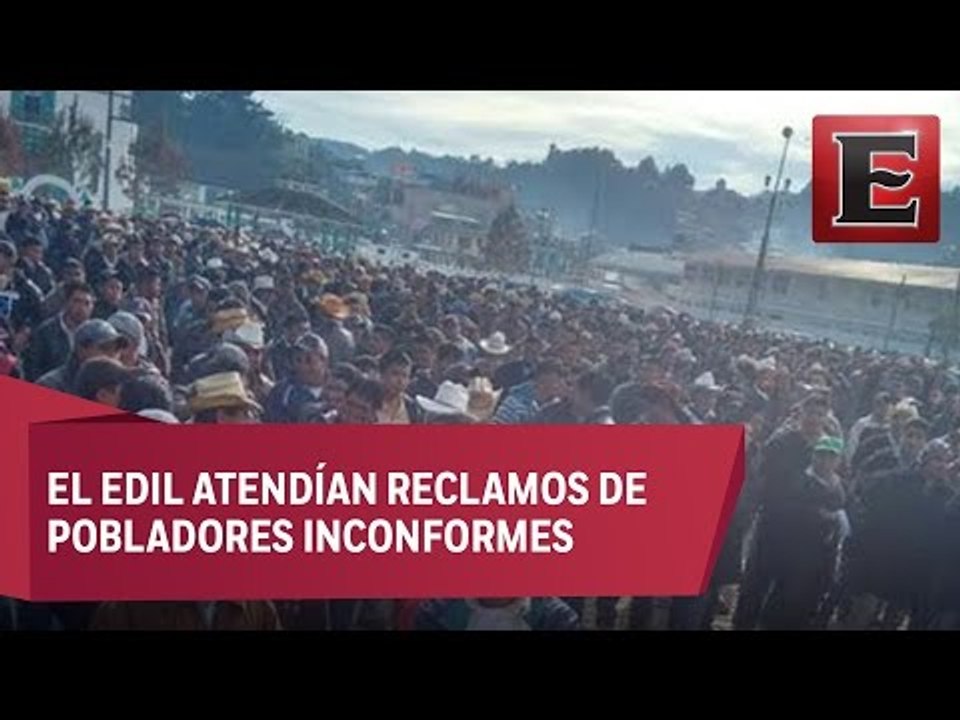 Matan a alcalde de San Juan Chamula, Chiapas, durante enfrentamiento