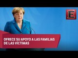 Conmociona a Angela Merkel el tiroteo de Munich