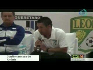 Ignacio Ambriz deja de ser entrenador de Gallos